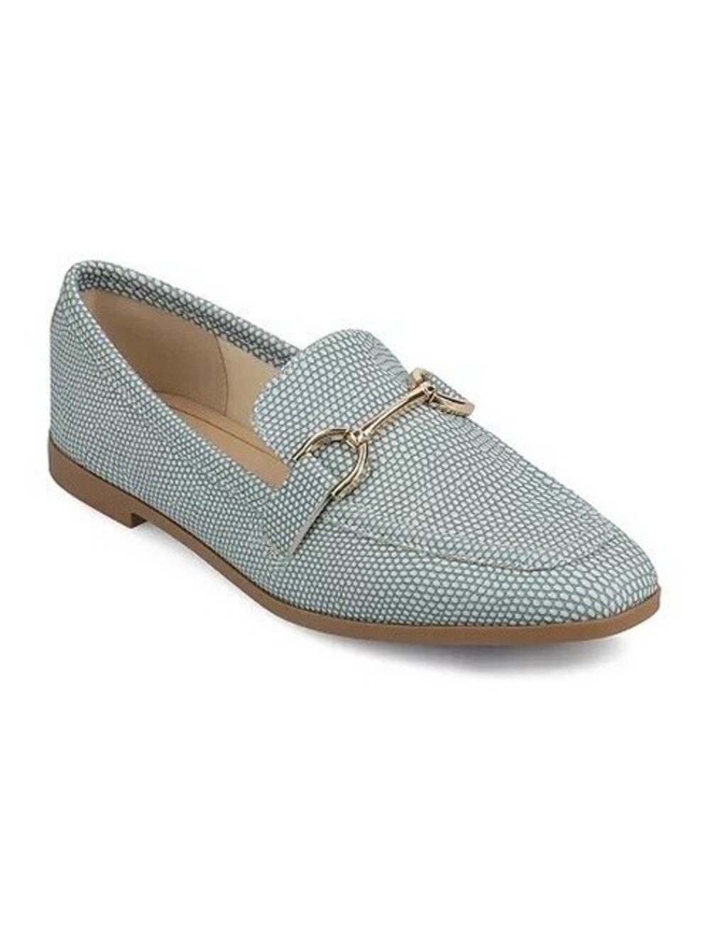 Journee Collection Womens Shoes Miz Blue Lizard 9M